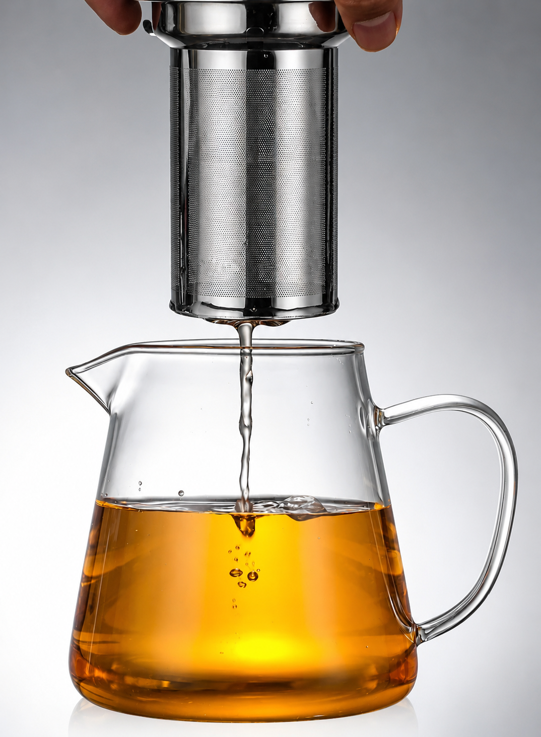 L'Essentielle — Théière en Verre avec Infuseur Inox