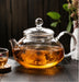 La Théière Signature — Théière en Verre avec Infuseur en Verre
